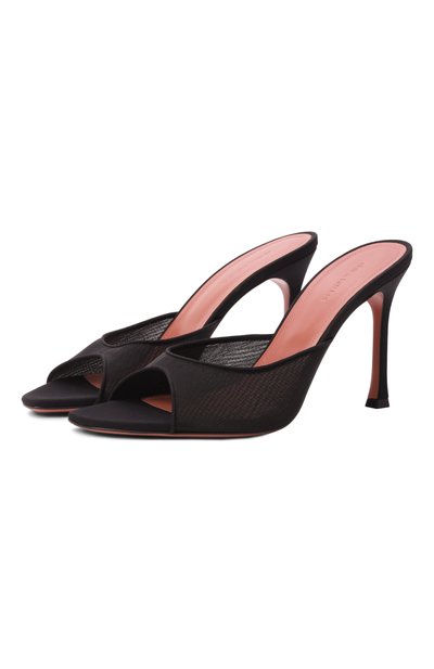 Женские текстильные мюли alexa 95 AMINA MUADDI, арт. ALEXA MESH SLIPPER 95/MESH