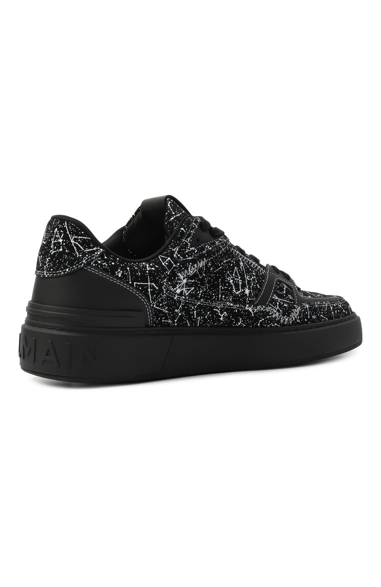 Замшевые кеды b-court skate BALMAIN, арт. EM0VI372/LSVG, фото 1