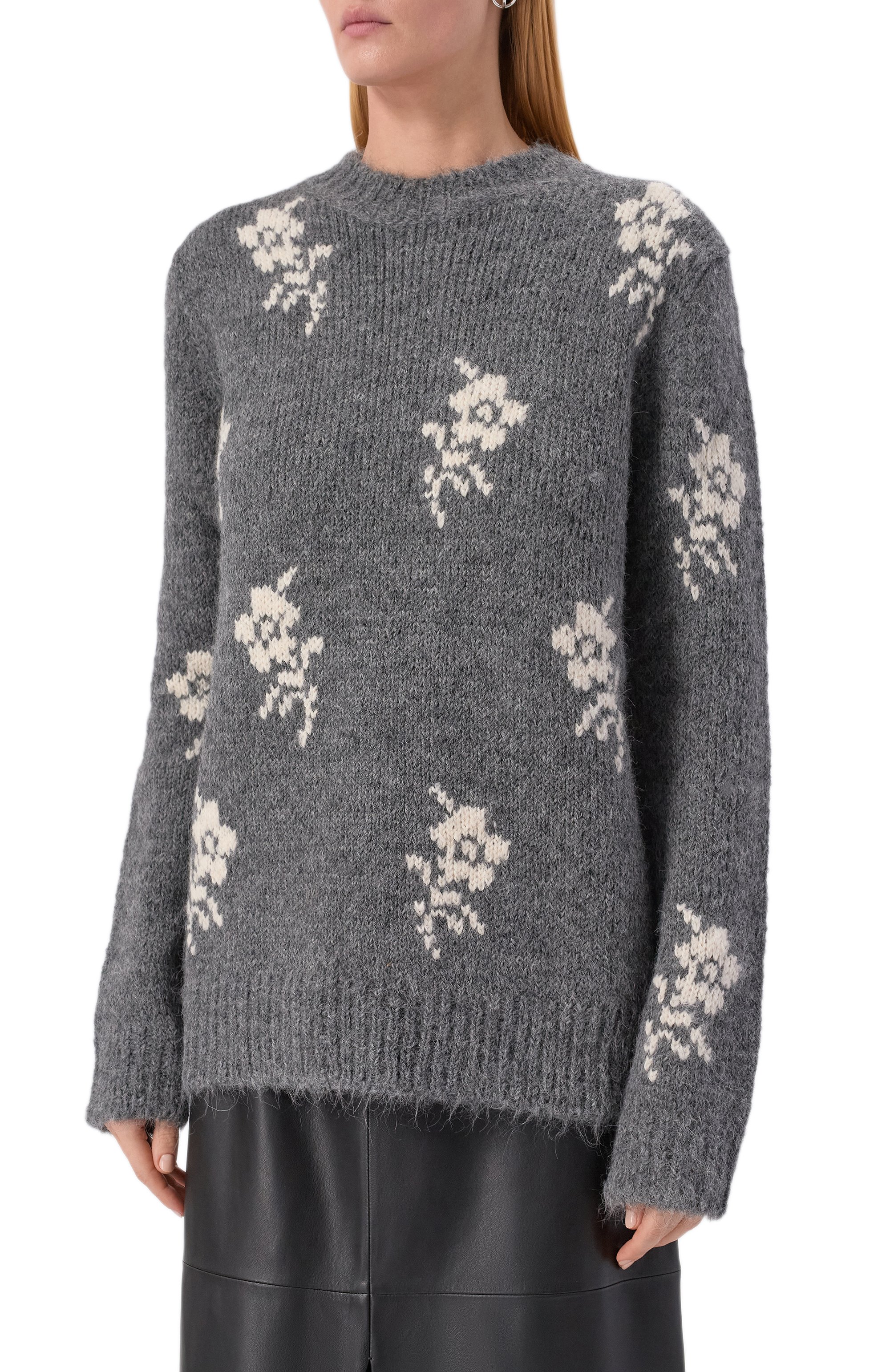 Шерстяной свитер JIL SANDER, арт. J02GP0240/J14786, фото 3