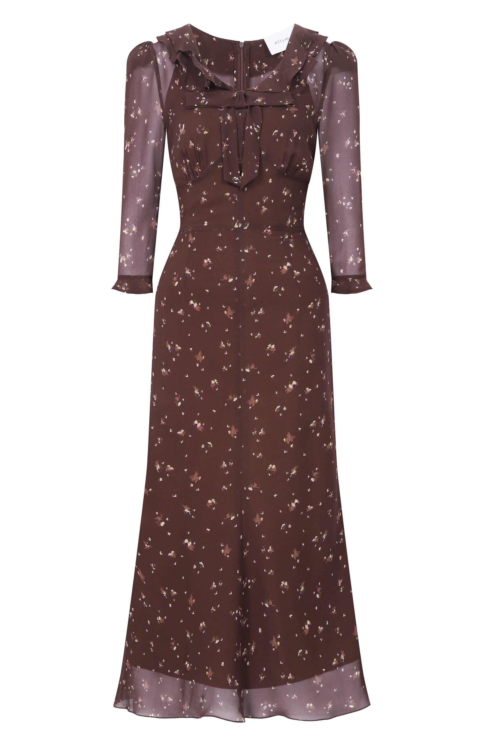 Платье из вискозы ELLYME, арт. 00420, фото 1