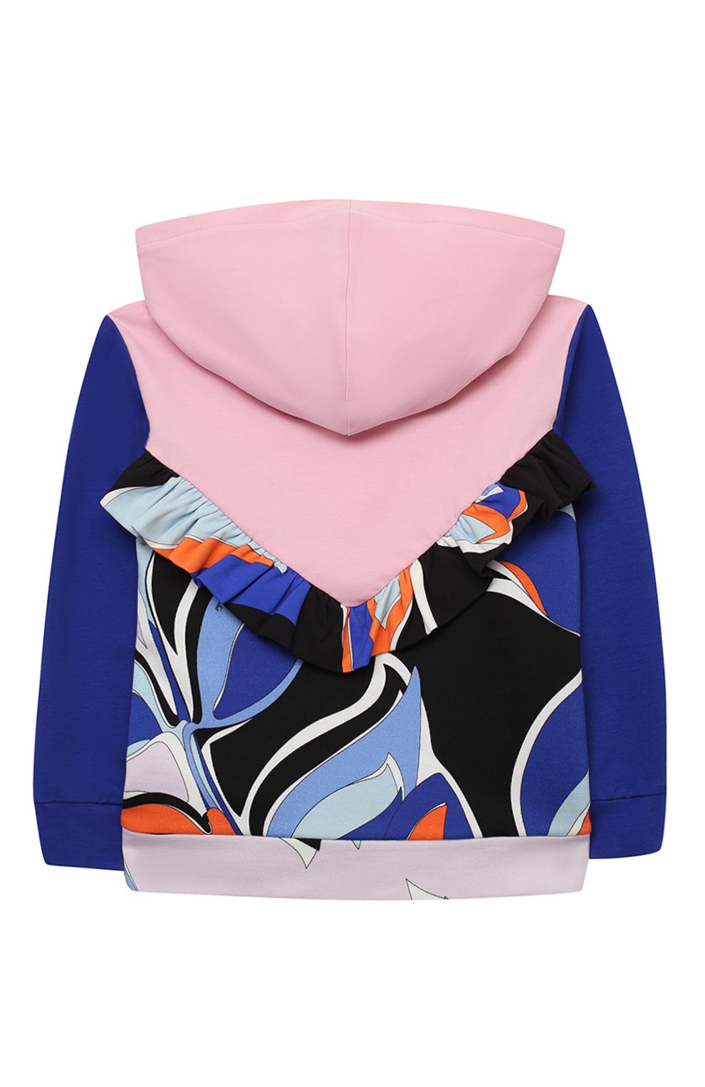 Хлопковая толстовка EMILIO PUCCI, арт. 9N4070/NE020/5-8, фото 2