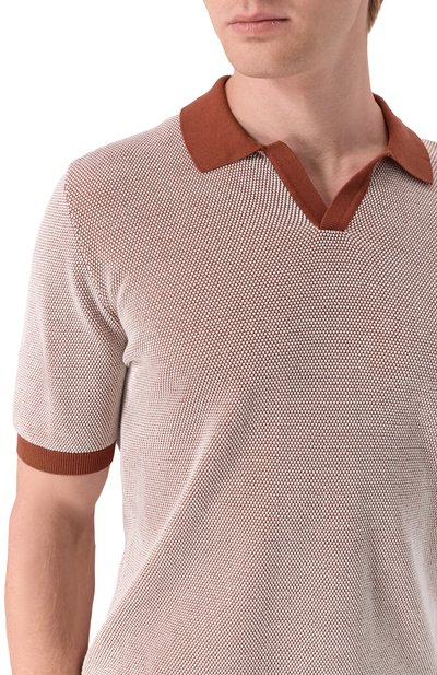 Хлопковое поло GRAN SASSO, арт. 57155/26901, фото 5