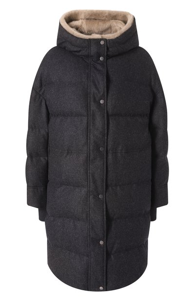 Женский шерстяной пуховик BRUNELLO CUCINELLI, арт. M038P9703