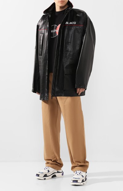 Хлопковая футболка BALENCIAGA, арт. 620969/TIV79, фото 2