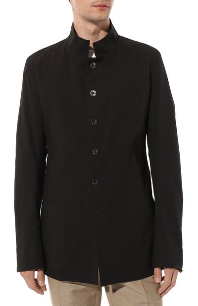 Льняной пиджак 139DEC, арт. SUT626-BK, фото 3