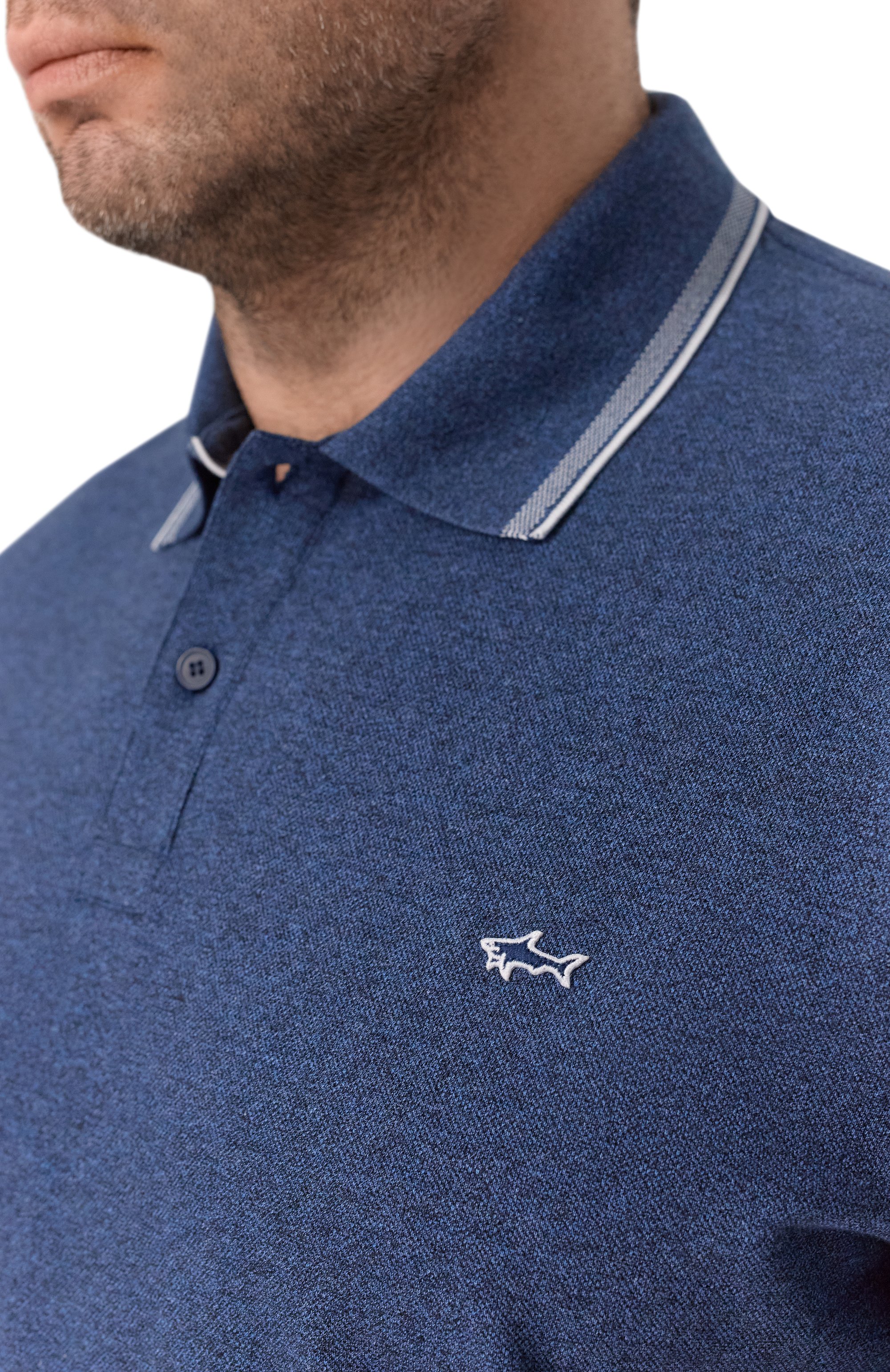 Хлопковое поло PAUL&SHARK, арт. 25411205_001, фото 5