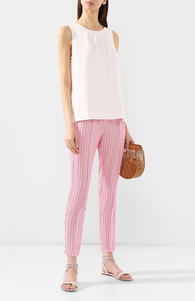 Брюки в полоску ERMANNO ERMANNO SCERVINO, арт. 44 T PL11 CRI, фото 2