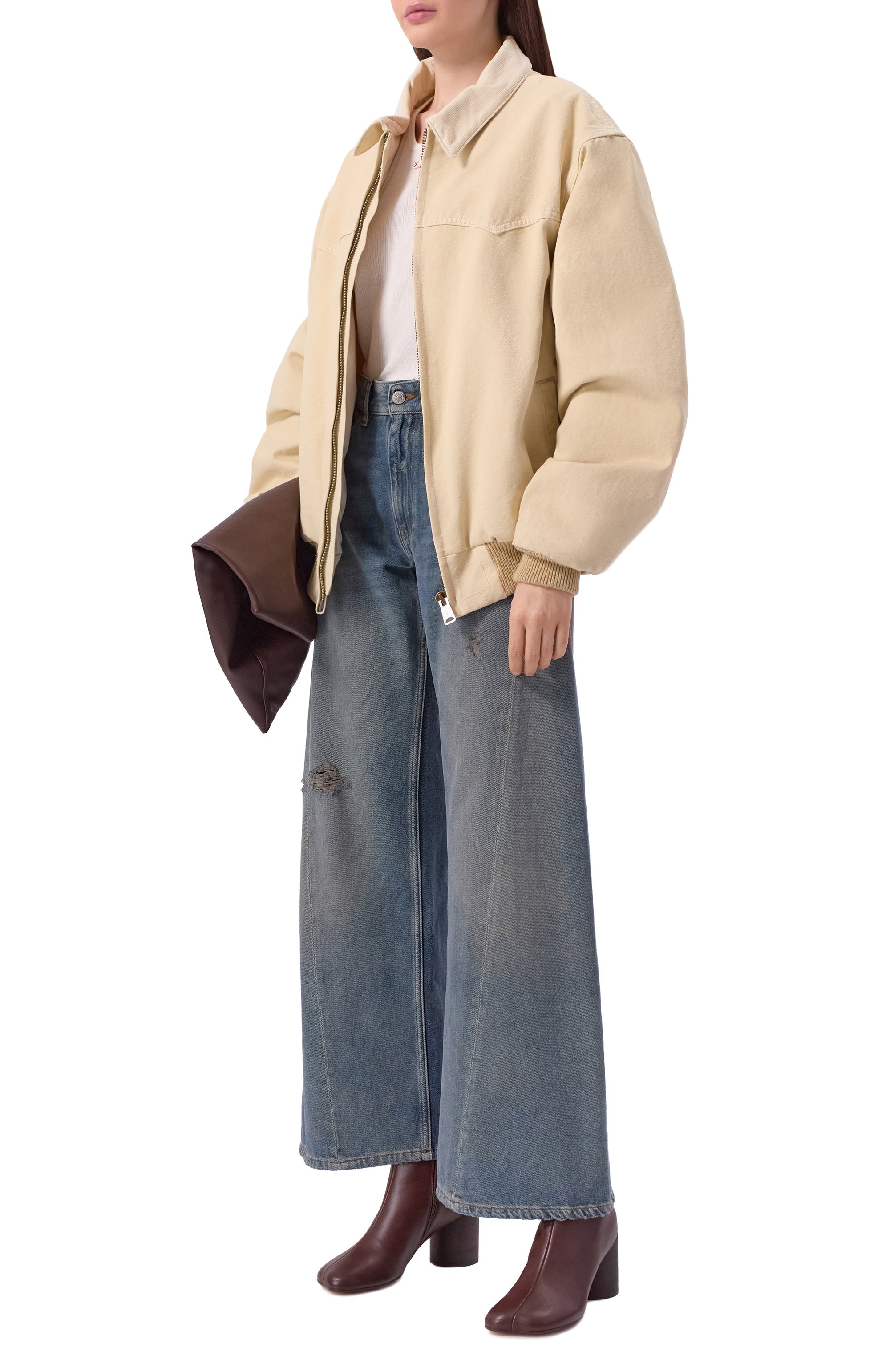 Кожаные ботильоны anatomic 70 MM6, арт. S59WU0235/P3628, фото 3