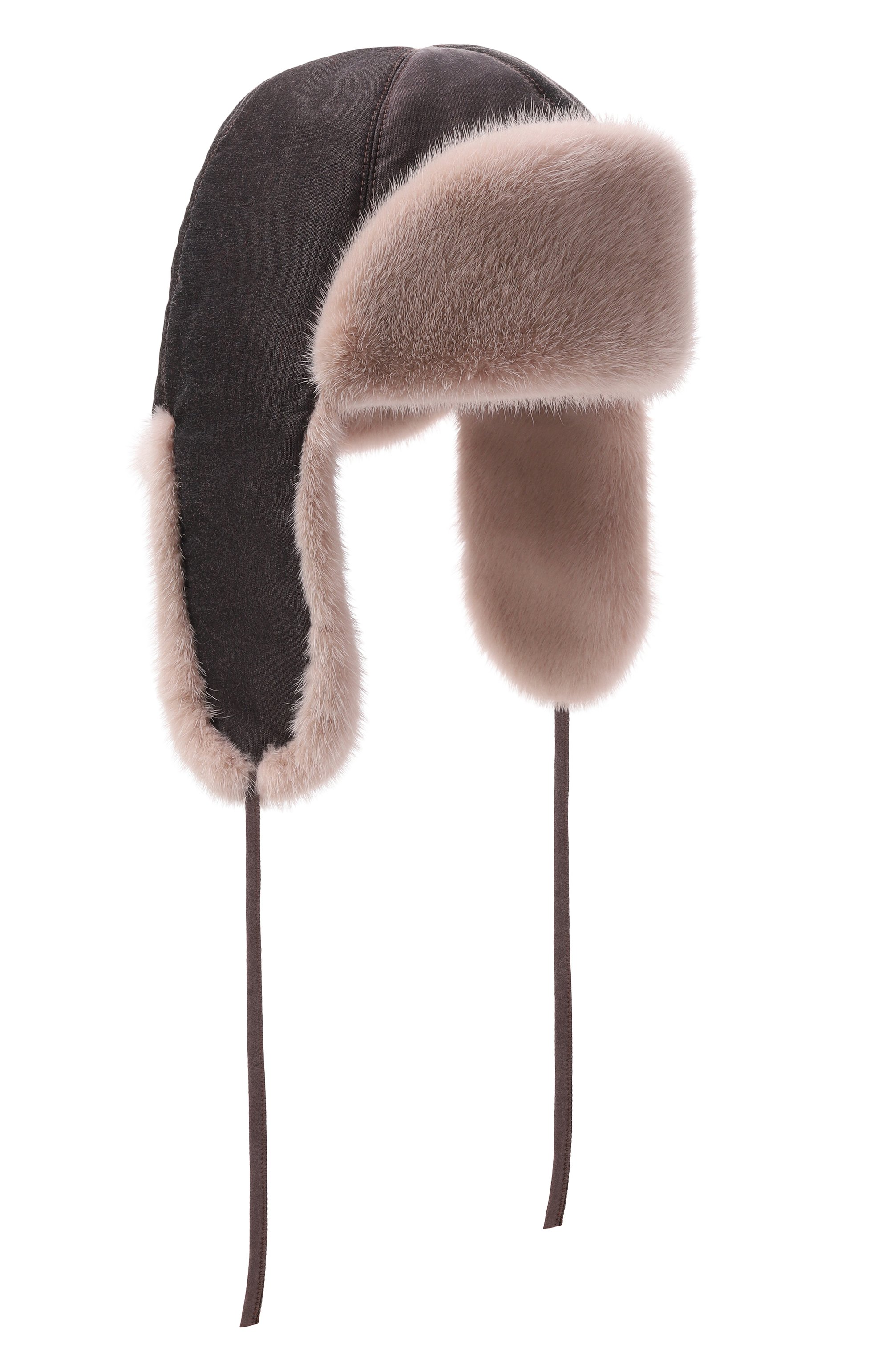 Шапка-ушанка с отделкой из норки FURLAND, арт. 0242510010070600069, фото 1