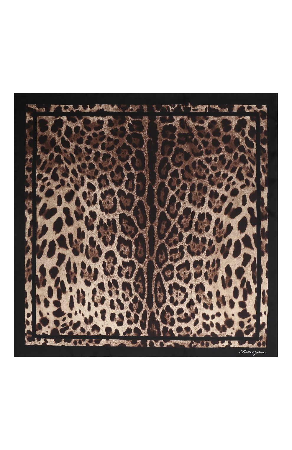 Шелковый платок DOLCE & GABBANA, арт. FN092R/GDCF5, фото 4