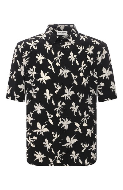 Шелковая рубашка SAINT LAURENT, арт. 601070/Y2C16, фото 1