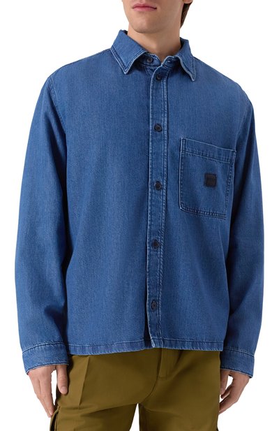 Джинсовая р�убашка BOSS ORANGE, арт. 50544660, фото 3