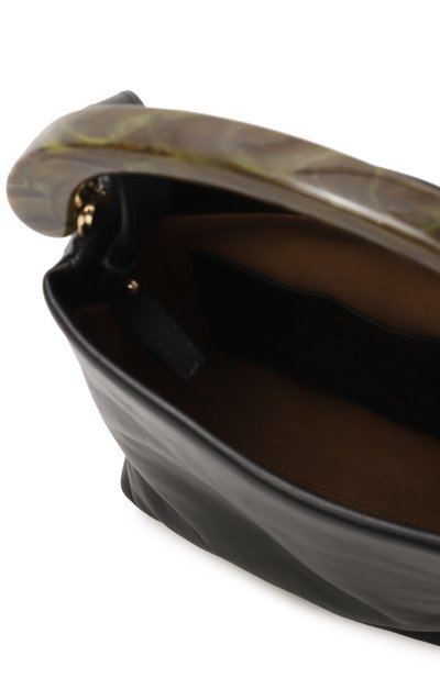 Сумка DRIES VAN NOTEN черного цвета по цене 97700 руб., арт. 011523-195-900, фото 5 Сумка DRIES VAN NOTEN, арт. 011523-195-900, фото 5