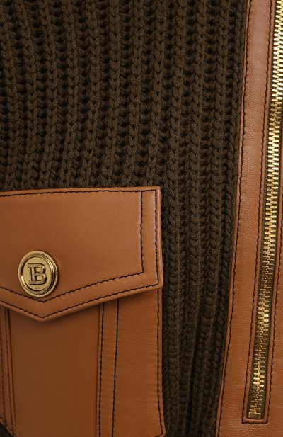 Шерстяной свитер BALMAIN, арт. UF03358/K175, фото 5