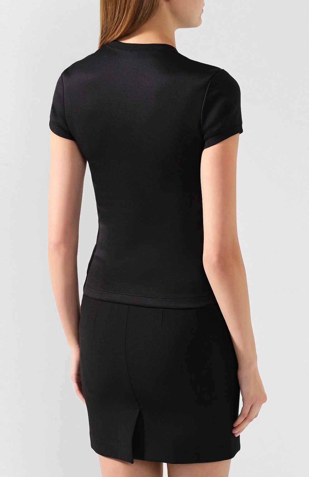 Футболка OFF-WHITE черного цвета по цене 32700 руб., арт. 0WAA039F19F850521001, фото 4 Футболка OFF-WHITE, арт. 0WAA039F19F850521001, фото 4
