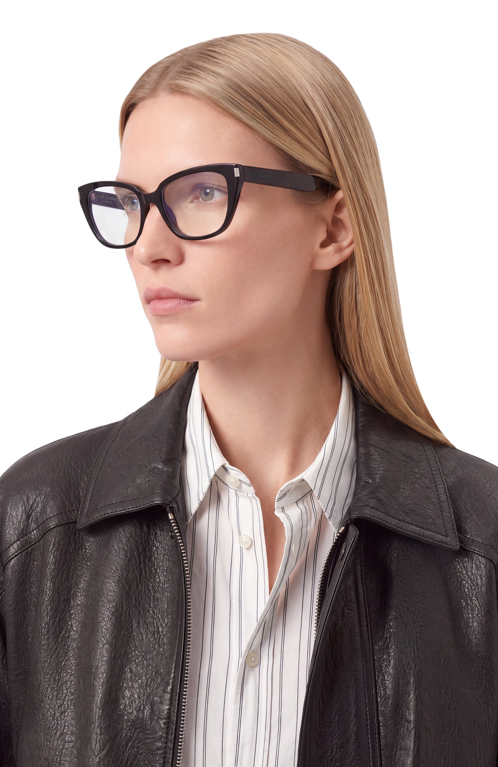 Оправа SAINT LAURENT черного цвета по цене 35100 руб., арт. SL 896 001, фото 2 Оправа SAINT LAURENT, арт. SL 896 001, фото 2