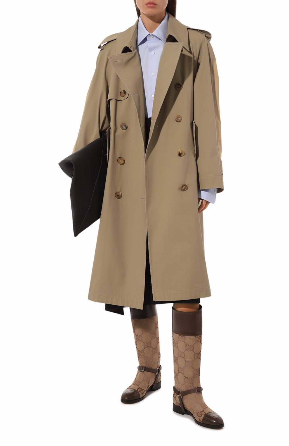 Комбинированные сапоги zelda GUCCI, арт. 674673 UKO50, фото 2