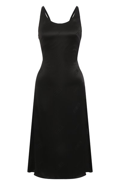 Женское атласное платье BALENCIAGA, арт. 831675/T0N03