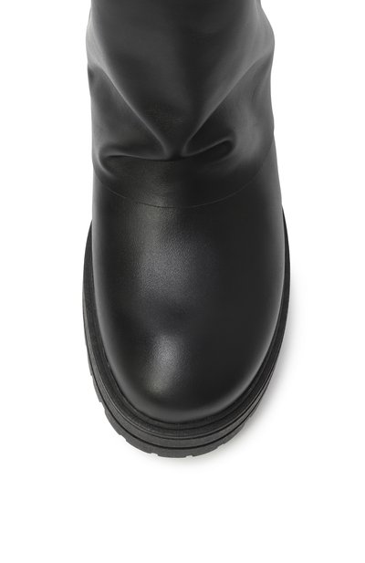 Кожаные сапоги BALMAIN, арт. BX0B86, фото 4