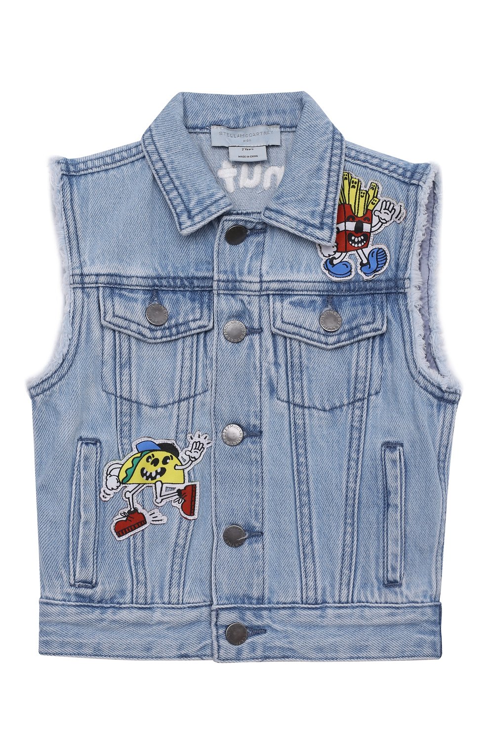 Джинсовый жилет STELLA MCCARTNEY, арт. TS2P42, фото 1