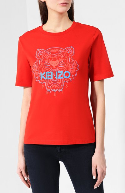 Хлопковая футболка KENZO, арт. 2TS7964YE, фото 3