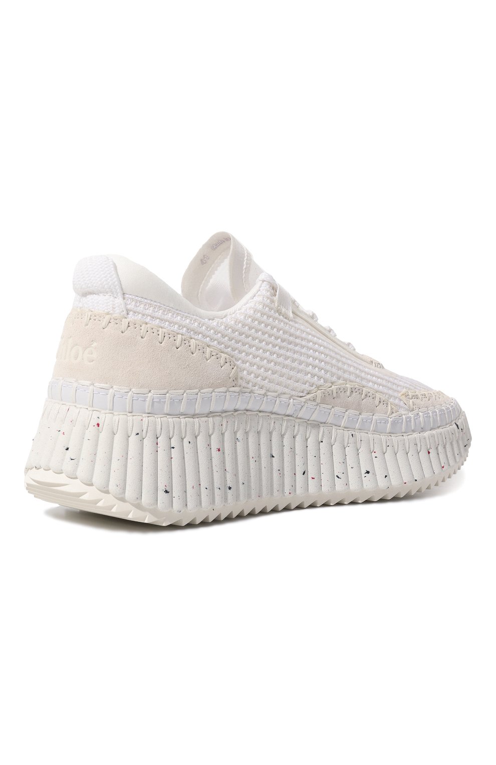 Текстильные кроссовки nama CHLOÉ, арт. CHC22S579Y0, фото 5