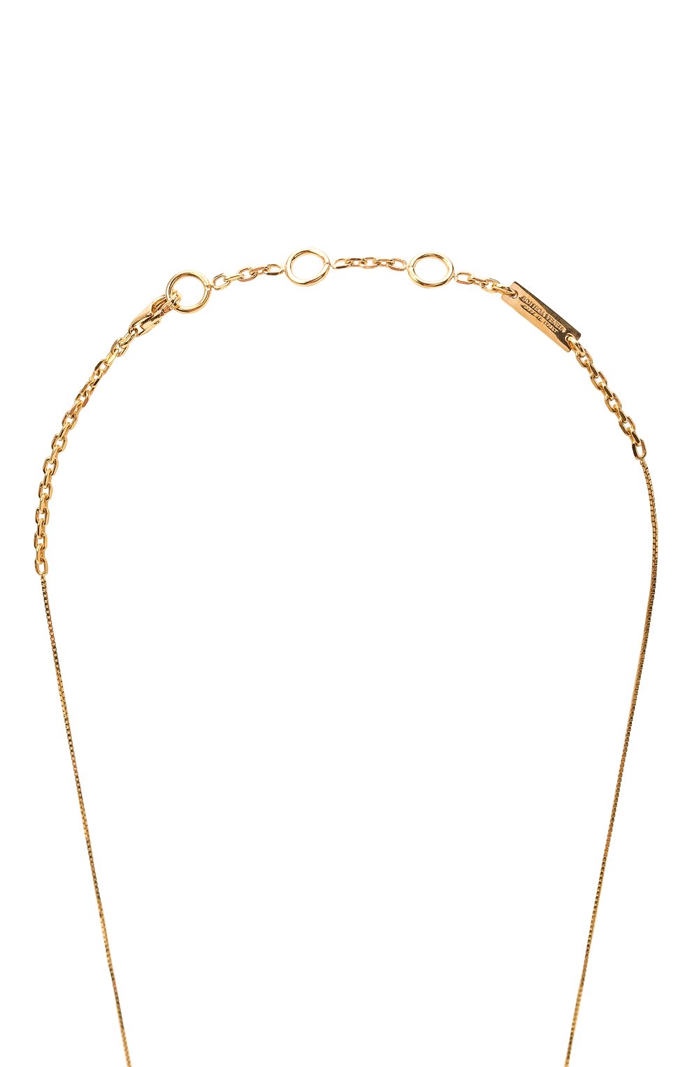 Кулон на цепочке BOTTEGA VENETA зеленого цвета по цене 52250 руб., арт. 651192/VAHU4, фото 3 Кулон на цепочке BOTTEGA VENETA, арт. 651192/VAHU4, фото 3