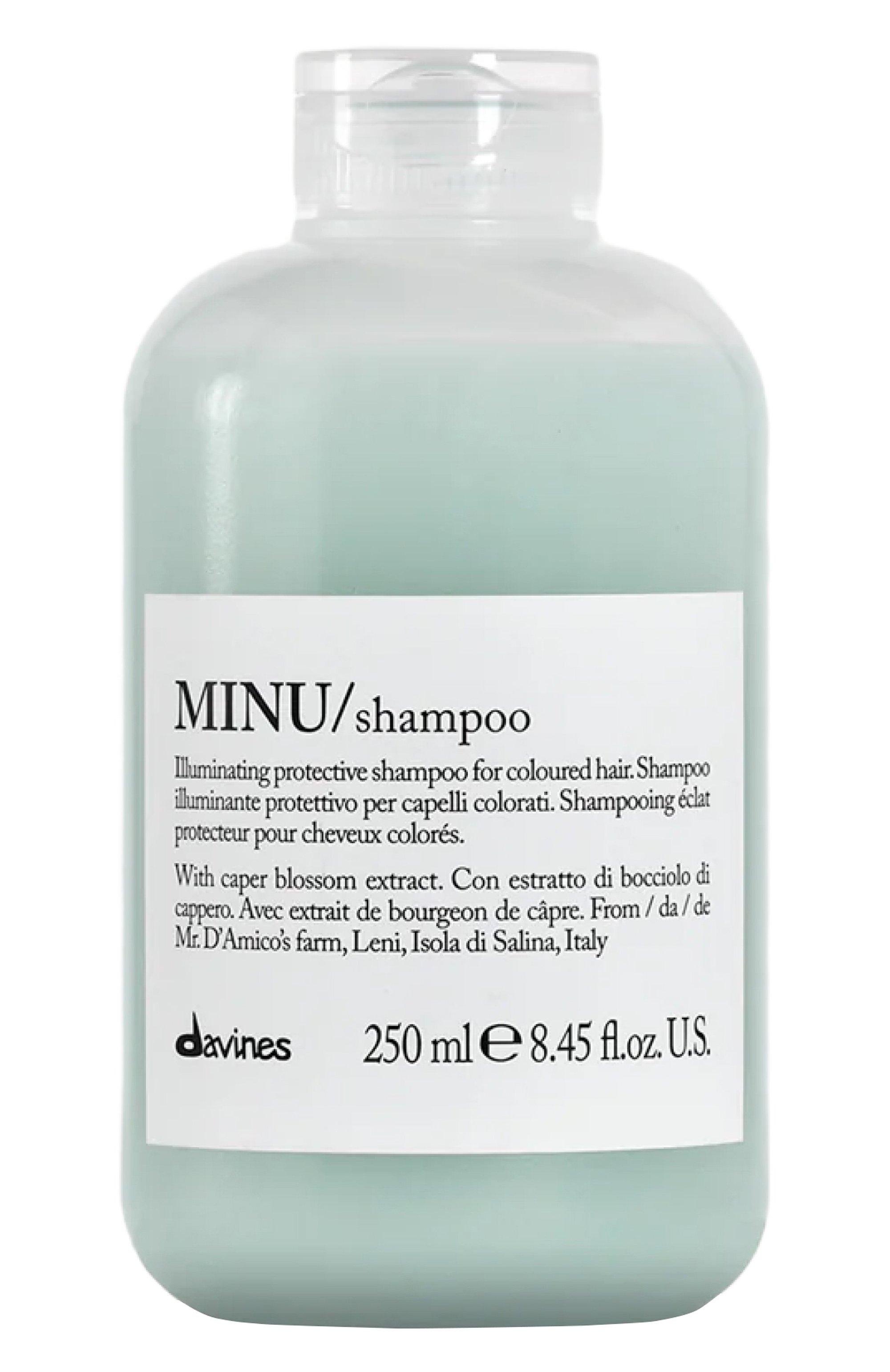 Защитный шампунь для сохранения цвета волос minu (250ml) DAVINES, арт. 75056, фото 1