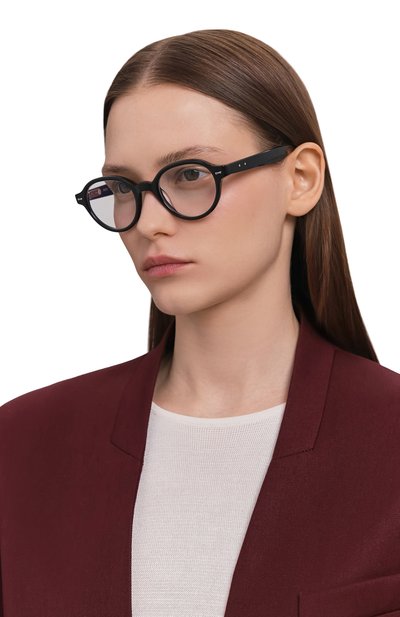 Оправа PETER&MAY WALK черного цвета по цене 31550 руб., арт. S#88 BIG GURU BLACK C0GNAC 0PT, фото 3 Оправа PETER&MAY WALK, арт. S#88 BIG GURU BLACK C0GNAC 0PT, фото 3