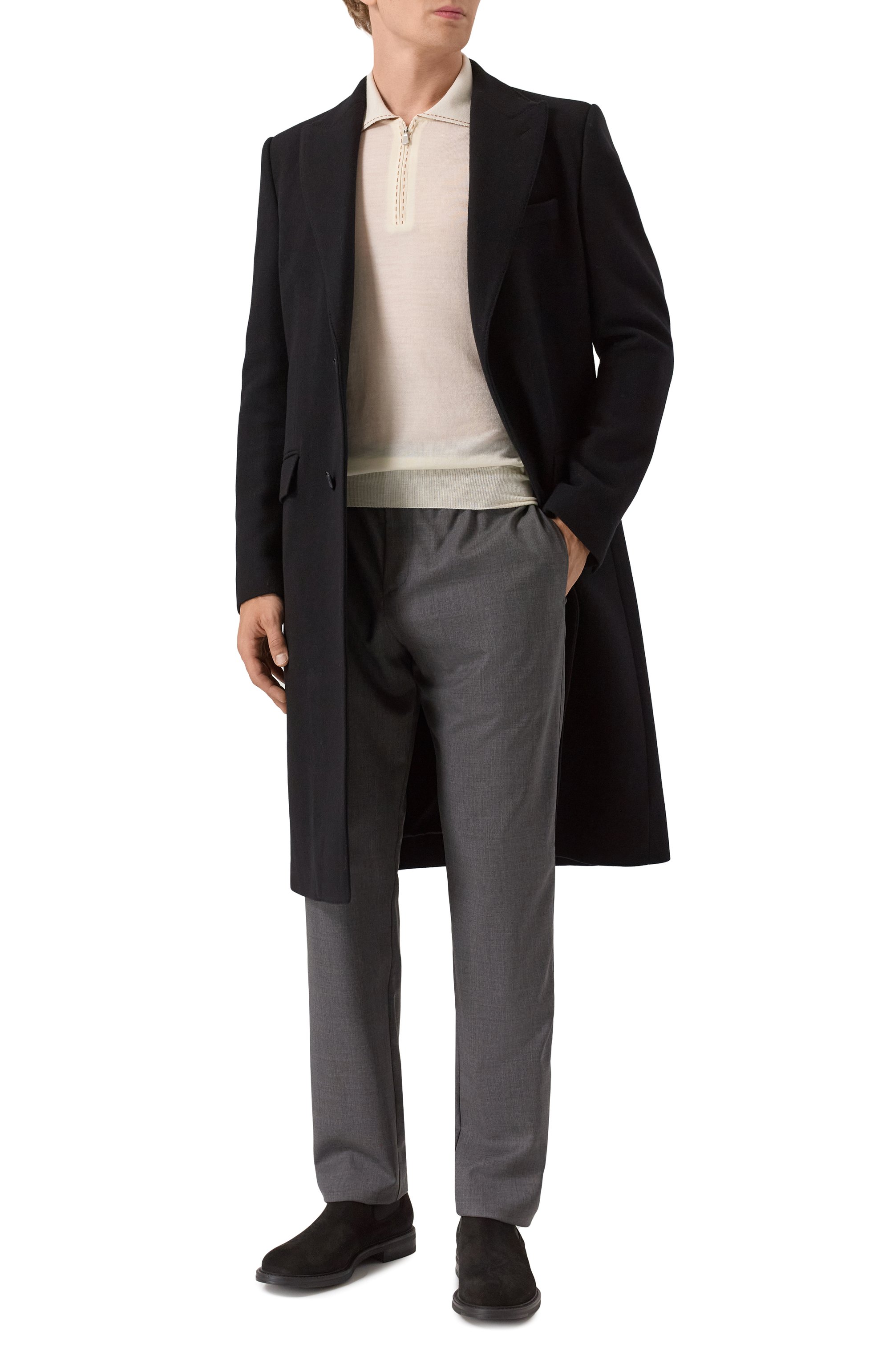 Шерстяные брюки CANALI, арт. U7003/AS04998, фото 2