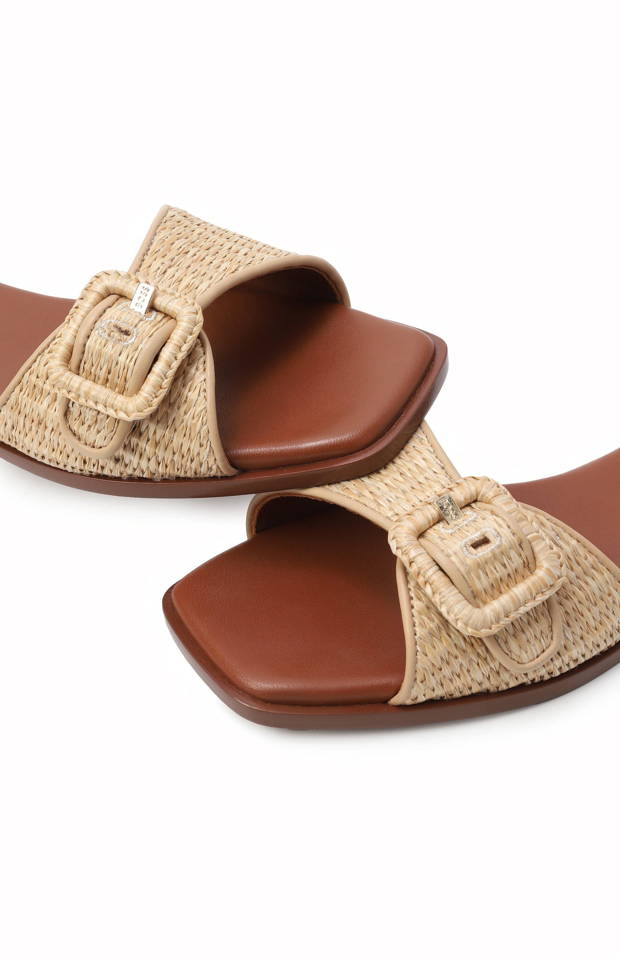 Комбинированные шлепанцы BOSS, арт. 50542223, фото 7