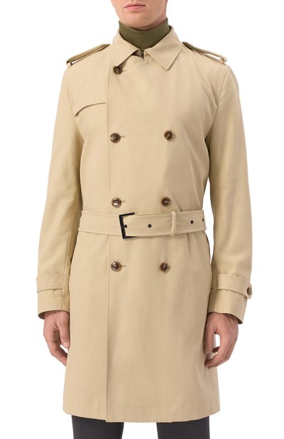 Тренч из лиоцелла и хлопка BOSS, арт. 50534911, фото 3