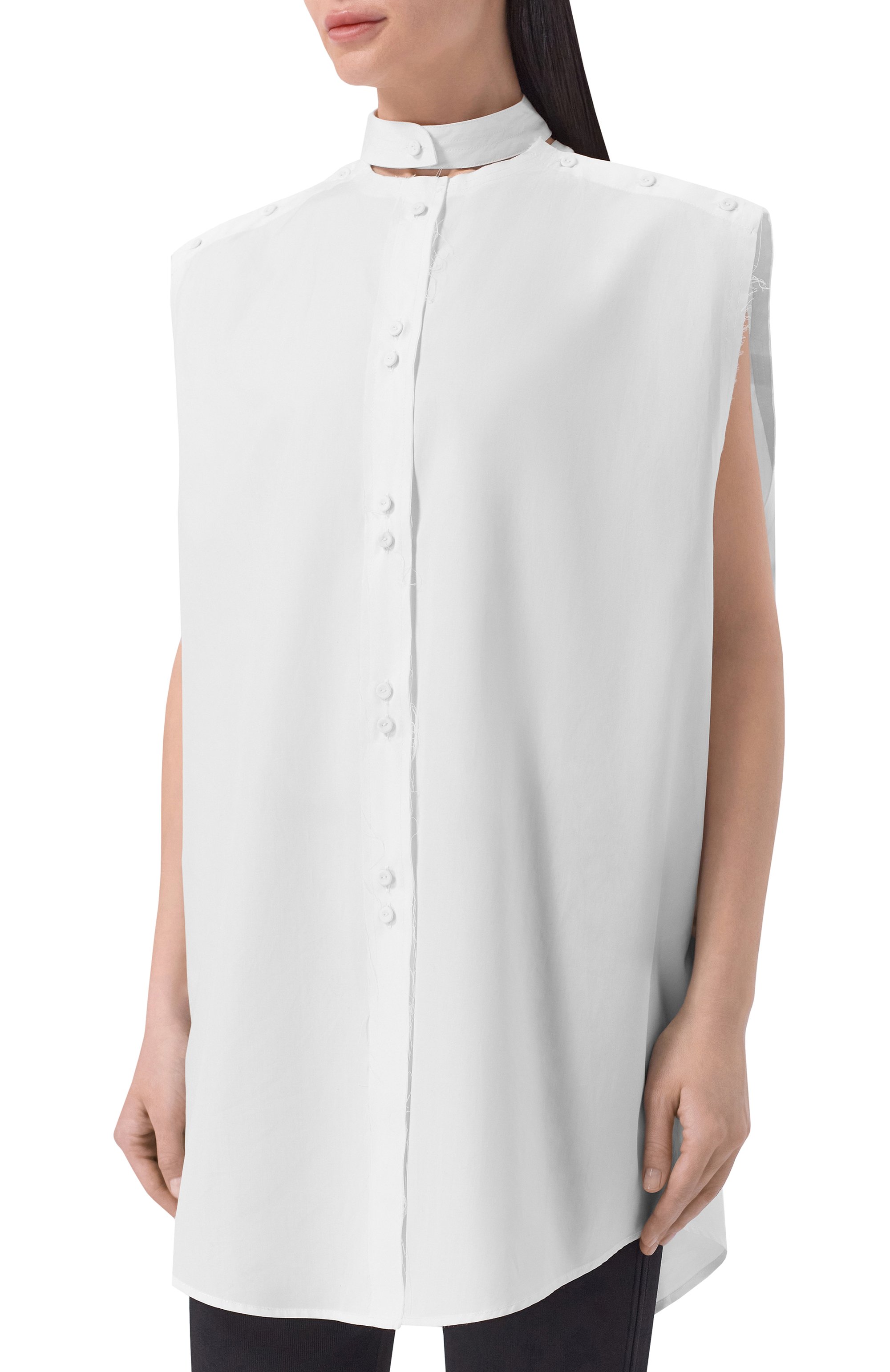 Хлопковая рубашка ISABEL BENENATO, арт. DW72S26, фото 3