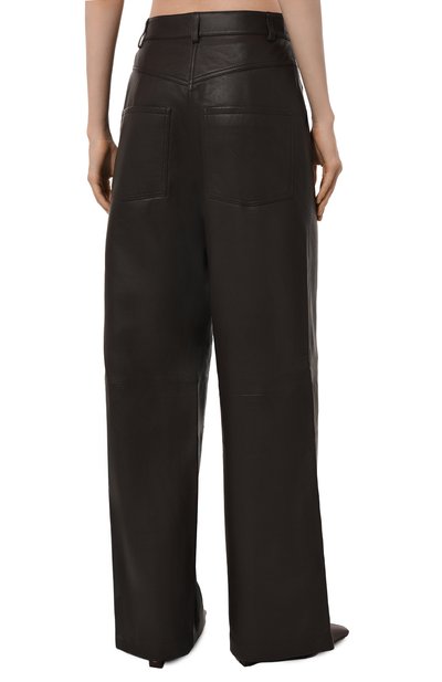 Кожаные брюки YVES SALOMON, арт. 25WYP202XXAPXX, фото 4