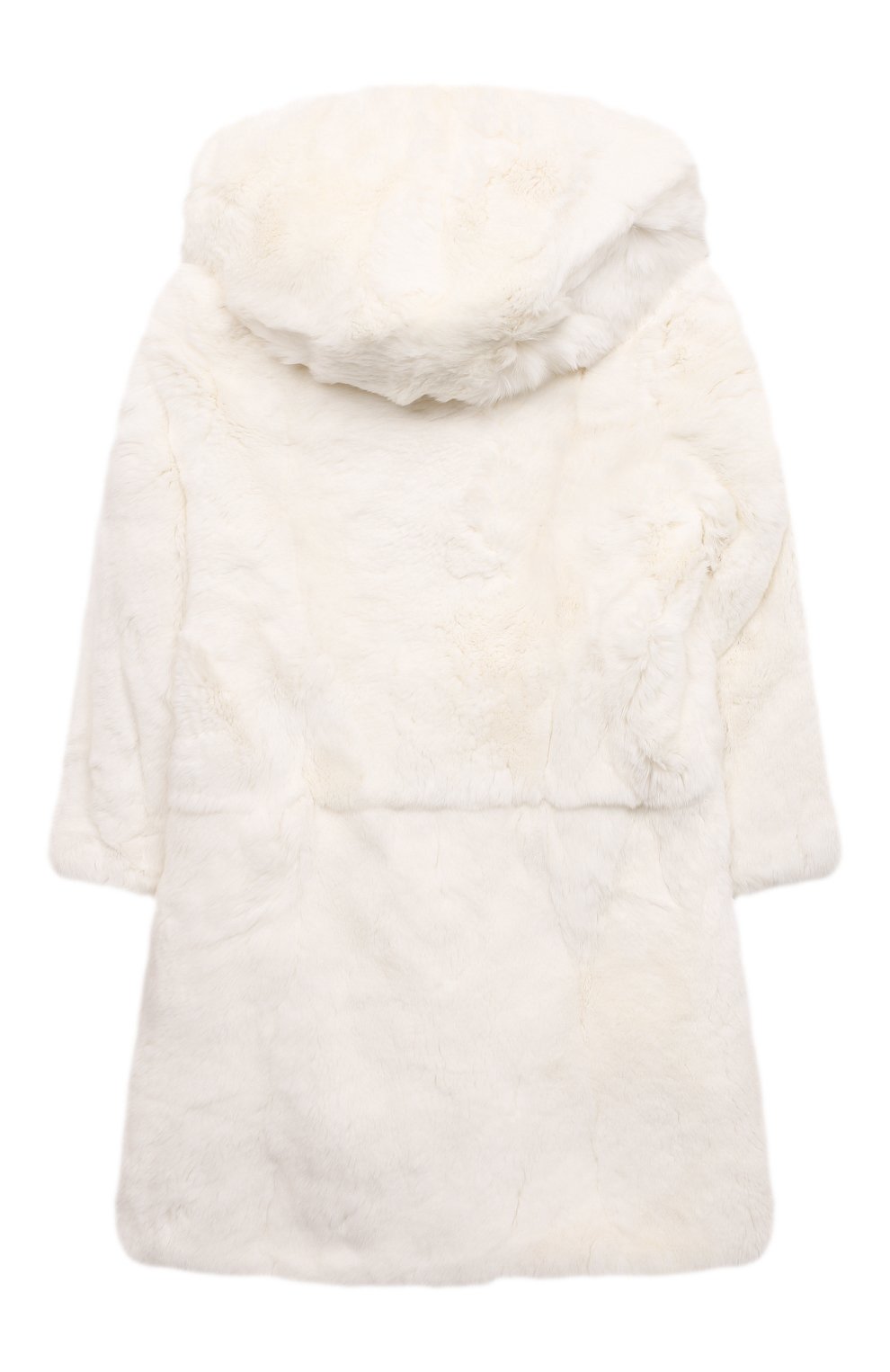 Шуба из кролика YVES SALOMON ENFANT, арт. 22WEM90168REXX, фото 2