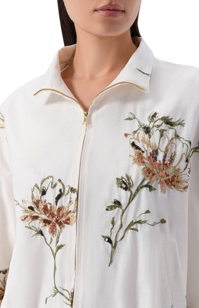 Бомбер из хлопка и льна OLOLOL, арт. OLC028/3406.BQ102, фото 5