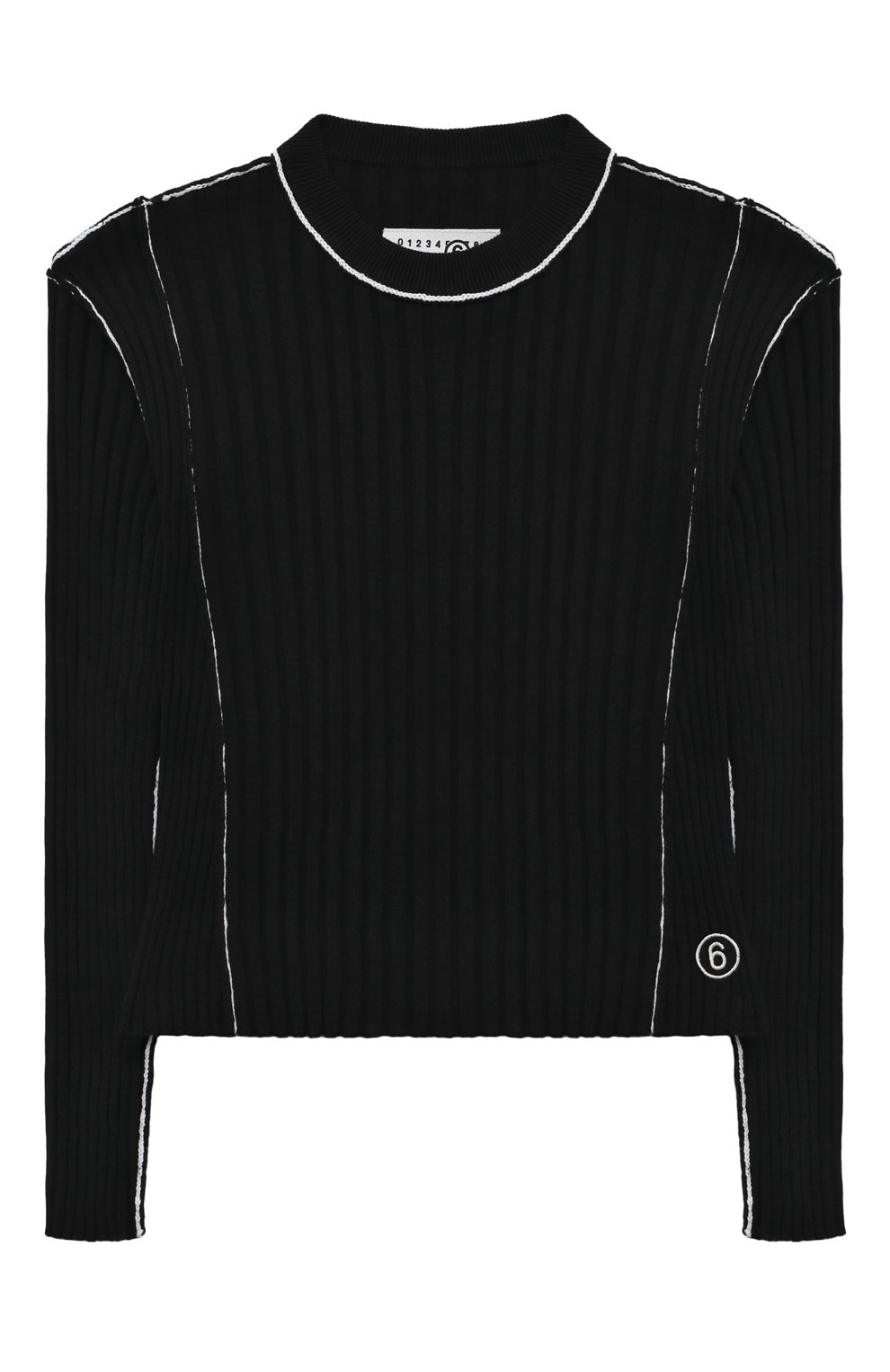 Хлопковый пуловер MM6, арт. M60539/MM02R, фото 1