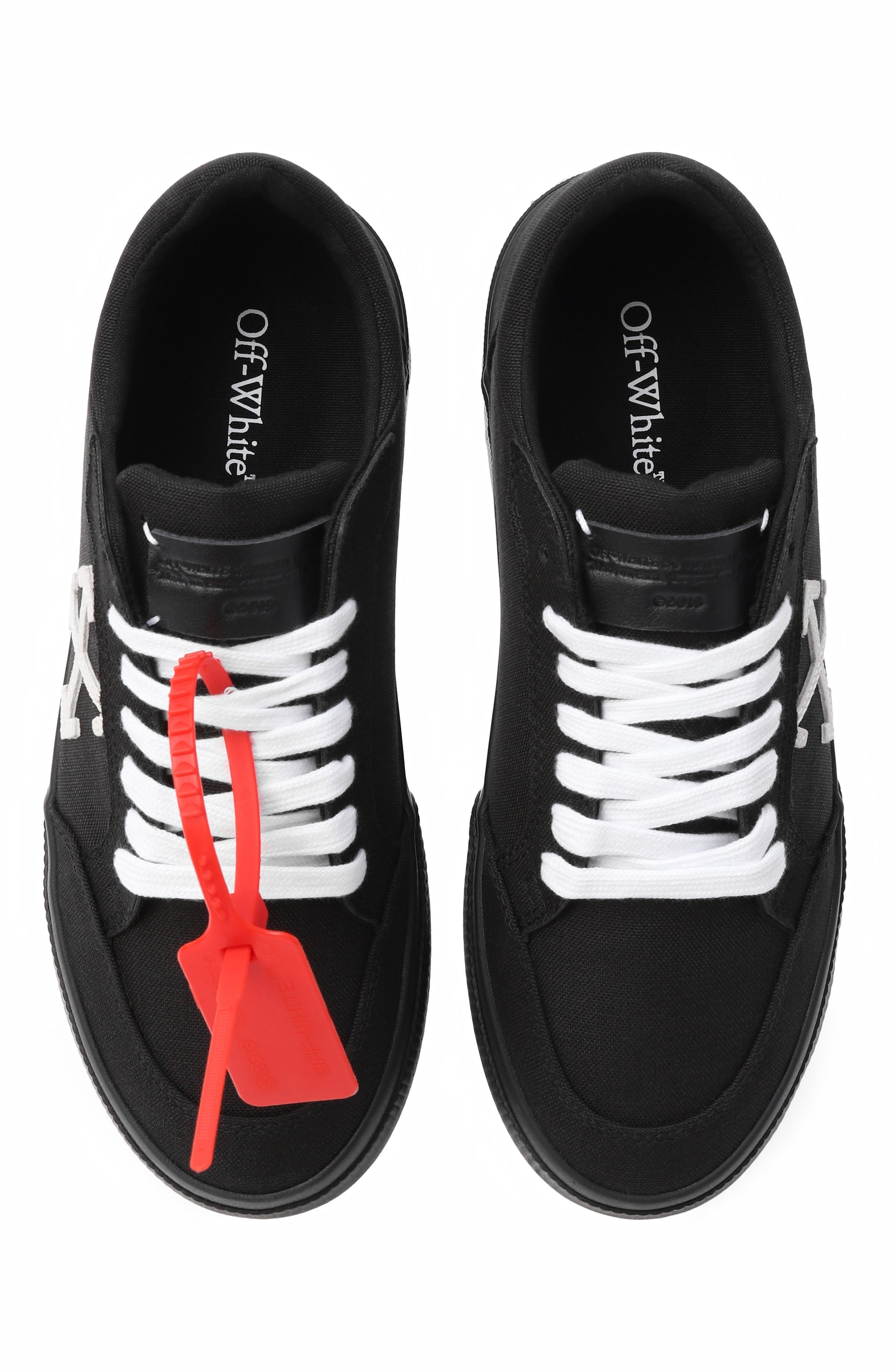 Текстильные кеды new low vulcanized OFF-WHITE, арт. 0WIA288C99FAB002, фото 6