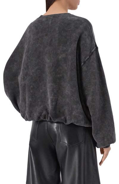 Свитшот из хлопка и лиоцелла R13, арт. R13WK260-K0010, фото 4