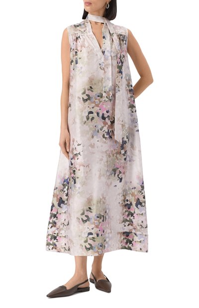 Шелковое платье AGNONA, арт. TR0901/S4046, фото 3