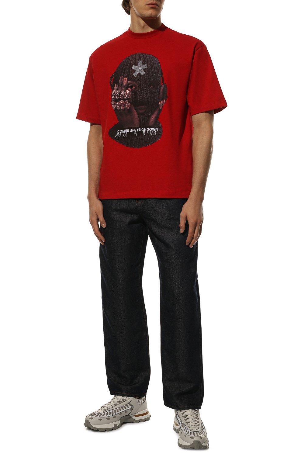 Хлопковая футболка COMME DES FUCKDOWN, арт. CDFU1843, фото 2