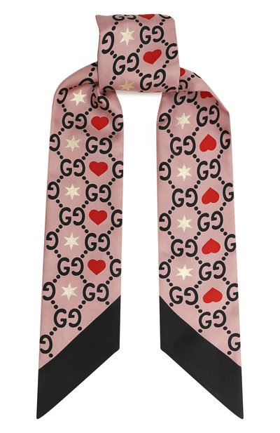 Шелковый шарф-бандо GUCCI, арт. 609702 3G001, фото 1