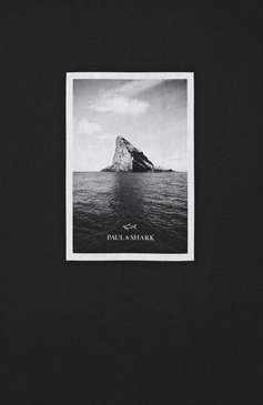 Мужская хлопковая футболка PAUL&SHARK черного цвета, арт. 25411062 | Фото 6 (Длина (для топов): Стандартные; Материал внешний: Хлопок; Рукава: Короткие; Принт: С принтом; Стили: Кэжуэл; Кросс-КТ: Джерси; Мужское Кросс-КТ: Футболка-одежда; Автоматизация состава: Проставлено; Автоматизация ТО: Проставлено)