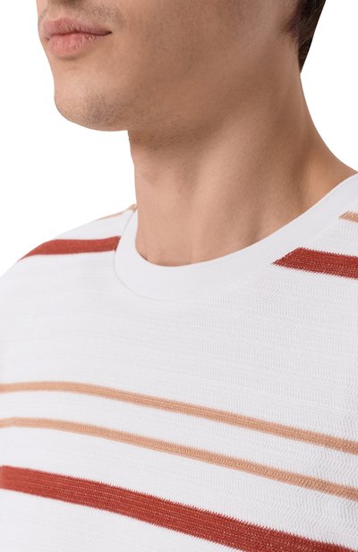 Хлопковая футболка BOSS CAMEL,  арт. 50560074, фото 5