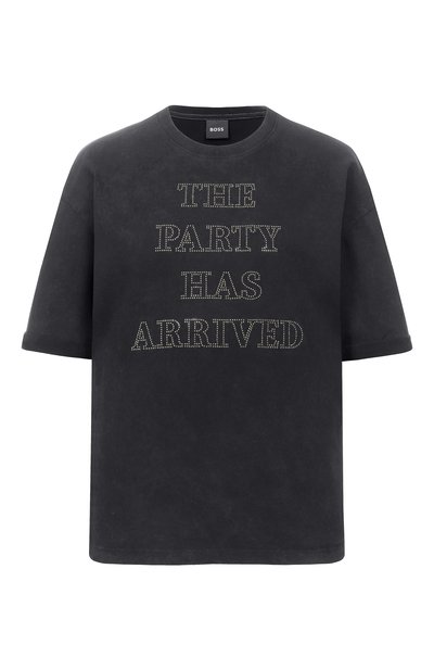 Хлопковая футболка BOSS ORANGE, арт. 50549195, фото 1