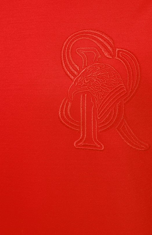 Хлопковая футболка  Stefano Ricci MNH4103000/TE0001 Красный  MNH4103000/TE0001 Фото 5