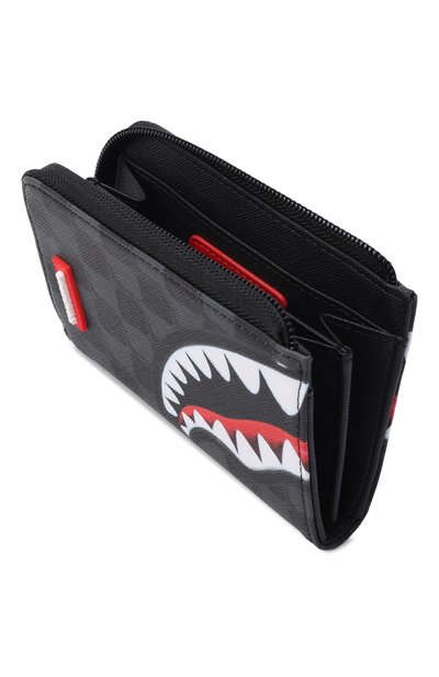 Кошелек sip balloon SPRAYGROUND темно-серого цвета по цене 6690 руб., арт. 910W8949NSZ/SIP BALL00N BLACK WALLET, фото 3 Кошелек sip balloon SPRAYGROUND, арт. 910W8949NSZ/SIP BALL00N BLACK WALLET, фото 3