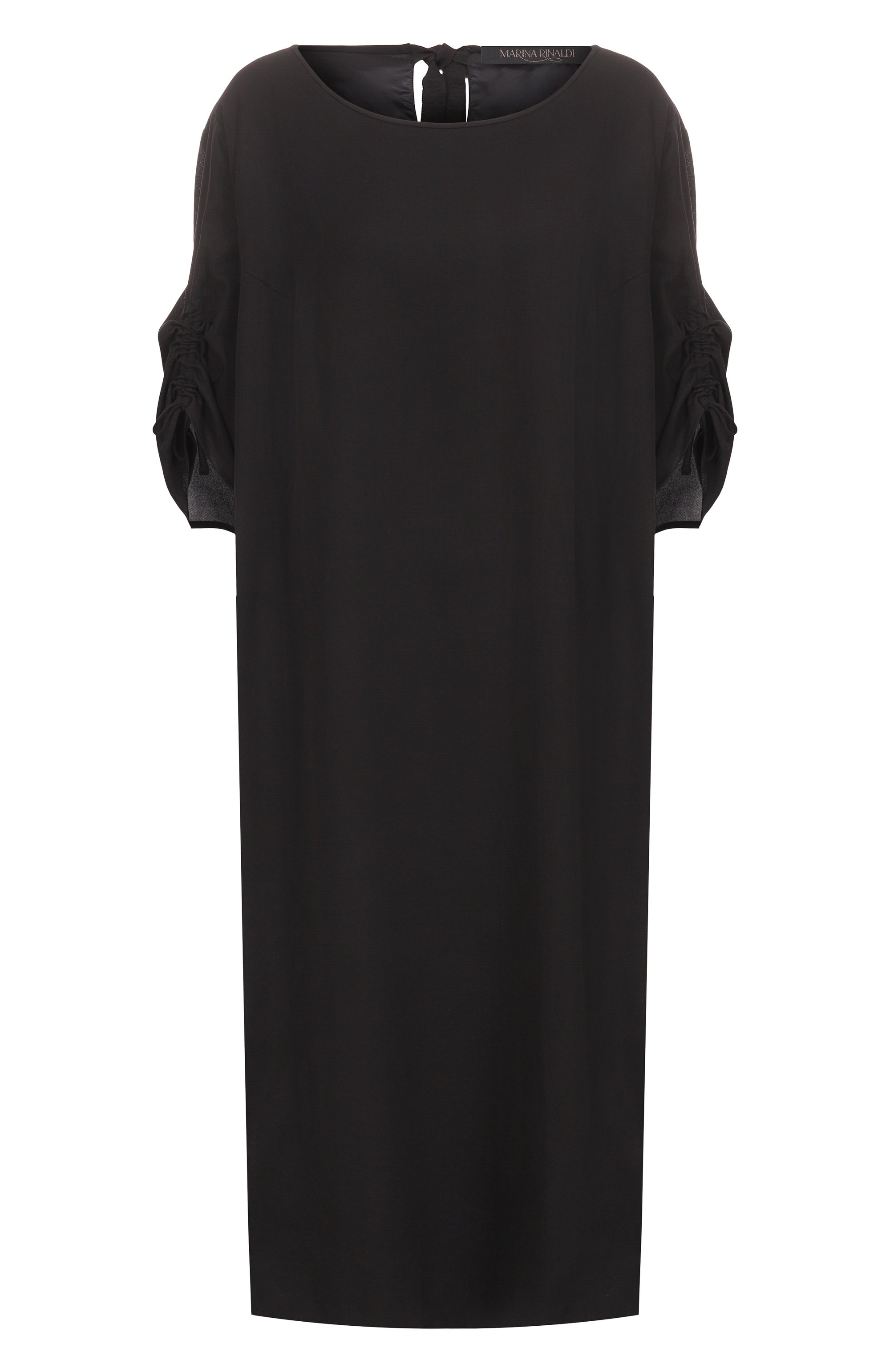 Хлопковое платье MARINA RINALDI, арт. GE0DE, фото 1