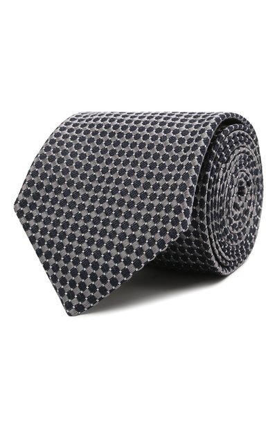 Мужской шелковый галстук CORNELIANI, арт. 87U302-1120312/00