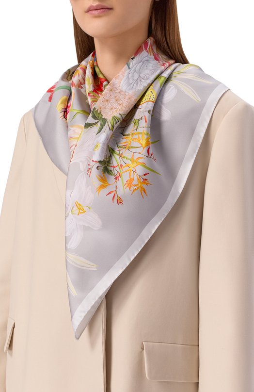 Шелковый платок Radical Chic 700622.07.02 Серый  700622.07.02 Фото 2